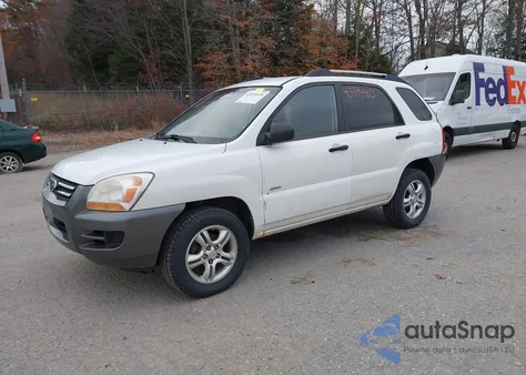 2008 Kia Sportage Lx V6 z USA, uszkodzony, nr VIN KNDJE723687455511